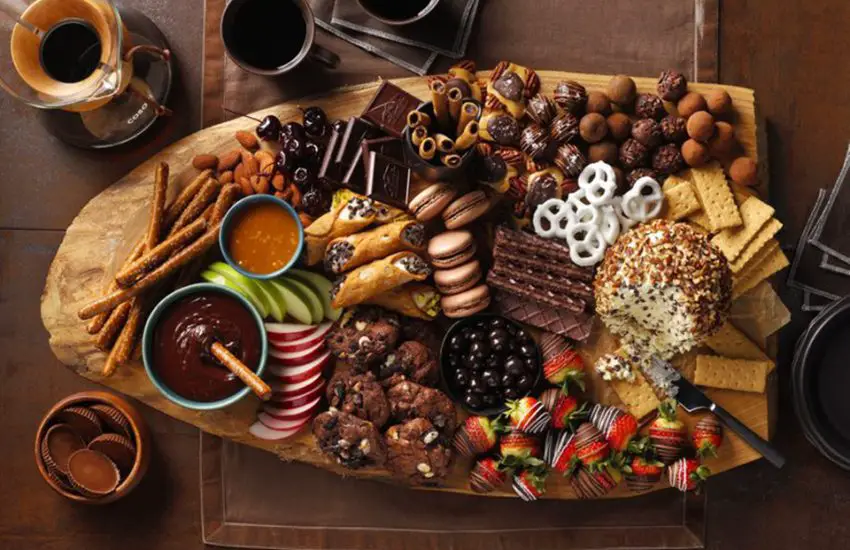 Chocolate Dip Charcuterie Board