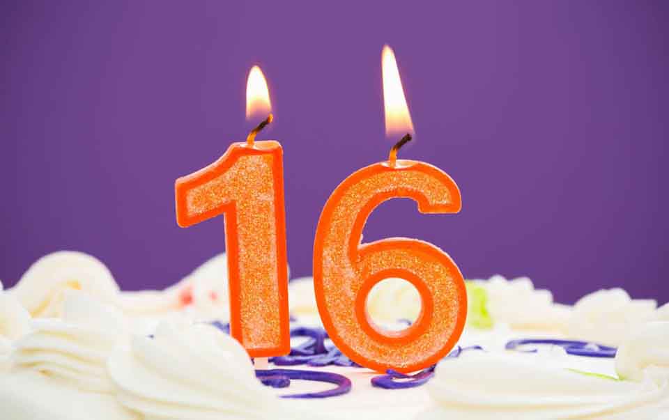 sweet 16 cake ideas