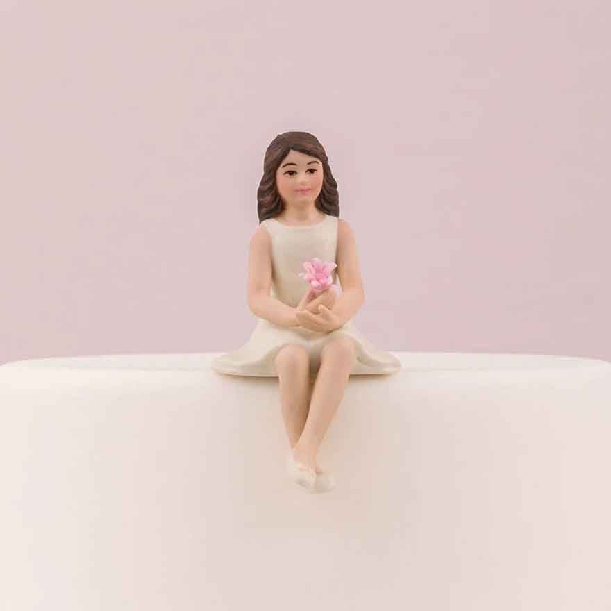 Young Girl Porcelain Figurine