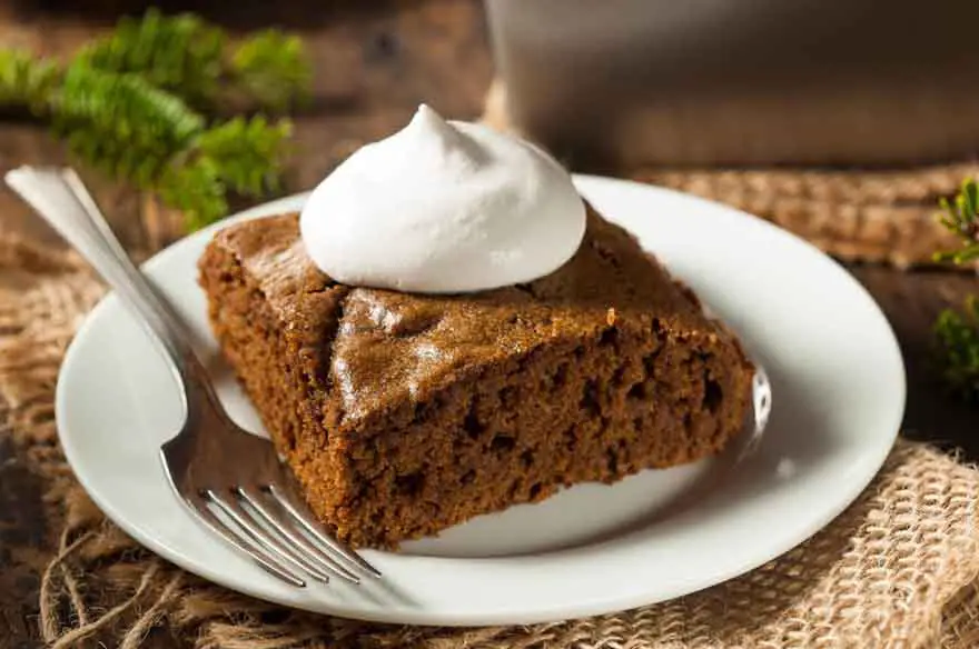 Gingerbread Cake with Mocha Buttercream